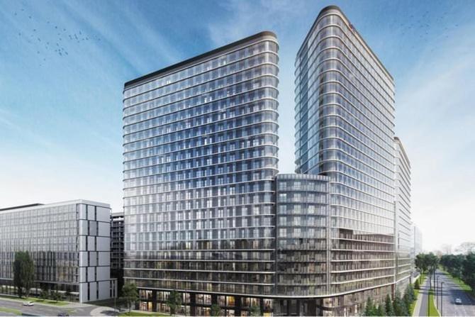 Big City Life Apartments - Bliska Wola Tower A Varsovie Extérieur photo
